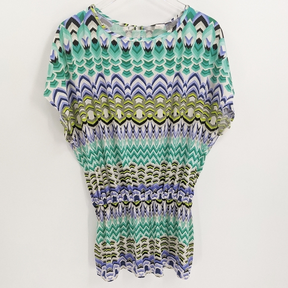 La Blanca Hike in Hawaii Swim Colorful Cover Up - Picture 2 of 11